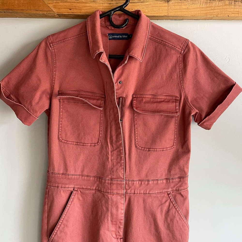 United By Blue Rust Jumpsuit - Picture 4 of 11